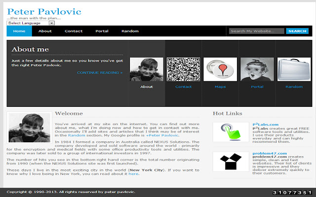 pavlovic.us da Chrome Web Store para ser executado com OffiDocs Chromium online