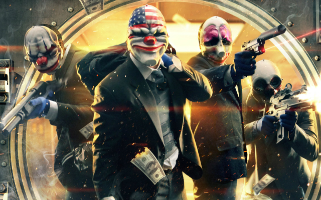 Payday 2 Theme  from Chrome web store to be run with OffiDocs Chromium online