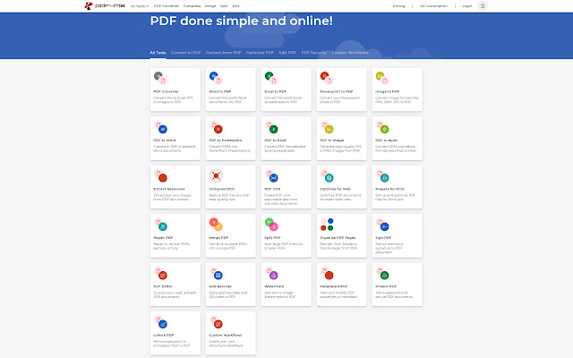 PDF4me – Edit, Merge, Compress  Convert PDF  from Chrome web store to be run with OffiDocs Chromium online