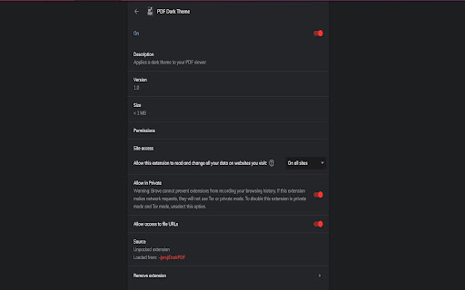 PDF Dark Theme from Chrome web store to be run with OffiDocs Chromium online PDF Dark Theme from Chrome web store to be run with OffiDocs Chromium online
