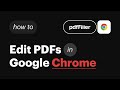 PDF Editor for Chrome:Edit, Fill, Sign, Print  from Chrome web store to be run with OffiDocs Chromium online