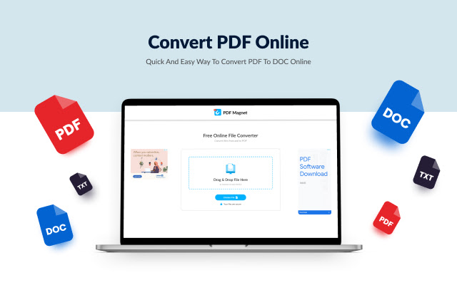 PDF Magnet  from Chrome web store to be run with OffiDocs Chromium online