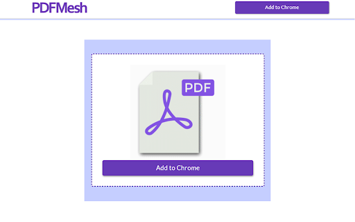 PDF Mesh  from Chrome web store to be run with OffiDocs Chromium online