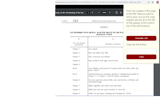 PDF Page Linker  from Chrome web store to be run with OffiDocs Chromium online