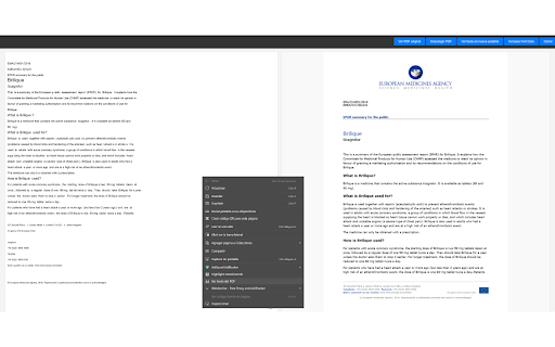 PDF Text Viewer  from Chrome web store to be run with OffiDocs Chromium online