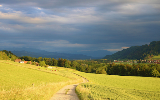 Peaceful countryside  from Chrome web store to be run with OffiDocs Chromium online