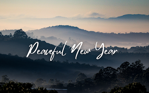 Peaceful New Year  from Chrome web store to be run with OffiDocs Chromium online