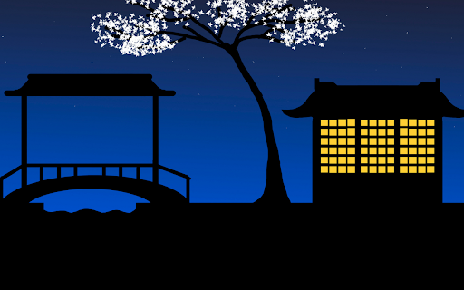 Peaceful Night Scene  from Chrome web store to be run with OffiDocs Chromium online