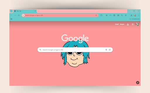 Peach Pop Theme  from Chrome web store to be run with OffiDocs Chromium online