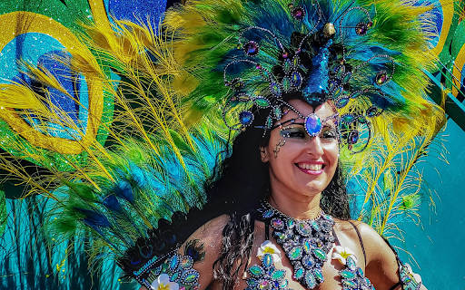 Peacock and girl costumes  from Chrome web store to be run with OffiDocs Chromium online
