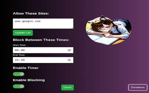 Pebble Block  from Chrome web store to be run with OffiDocs Chromium online