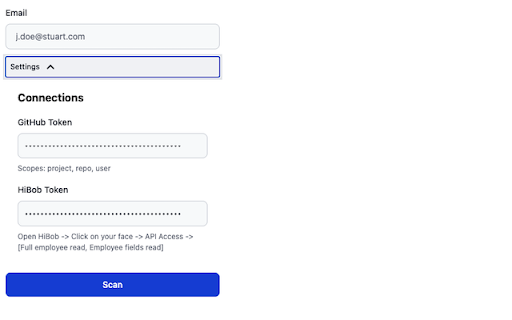 Peer Scanner  from Chrome web store to be run with OffiDocs Chromium online
