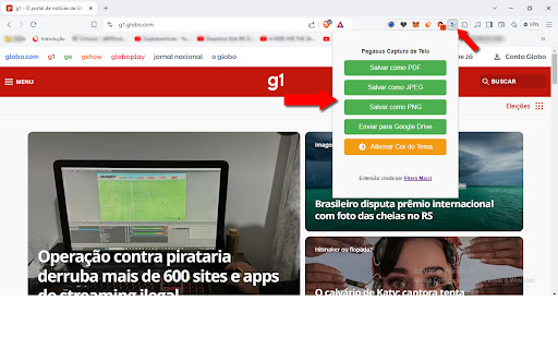 Pegasus Captura de Tela  from Chrome web store to be run with OffiDocs Chromium online