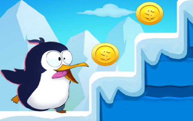 Peguin Adventure dari toko web Chrome untuk dijalankan dengan OffiDocs Chromium online