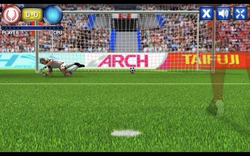 Penalty Europe Champions Game  from Chrome web store to be run with OffiDocs Chromium online