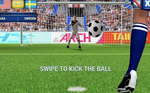 Penalty Kick 2 Soccer Game  from Chrome web store to be run with OffiDocs Chromium online