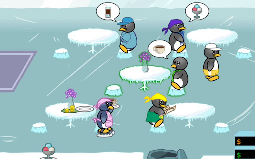 Penguin Diner 2 ücretsiz çevrimiçi  from Chrome web store to be run with OffiDocs Chromium online