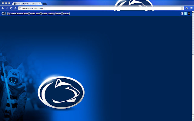 Penn State University Theme  from Chrome web store to be run with OffiDocs Chromium online