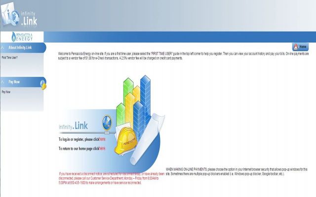Pensacola Energy  from Chrome web store to be run with OffiDocs Chromium online