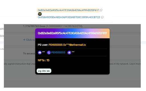 PEN Verifier  from Chrome web store to be run with OffiDocs Chromium online
