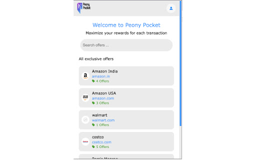 Peony Pocket  from Chrome web store to be run with OffiDocs Chromium online