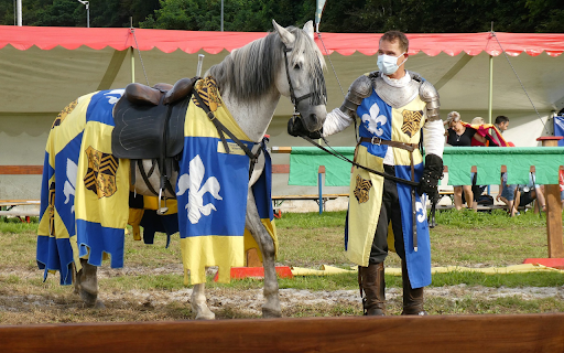 People and war horses  from Chrome web store to be run with OffiDocs Chromium online