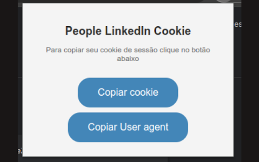 People LinkedIn Cookie  from Chrome web store to be run with OffiDocs Chromium online
