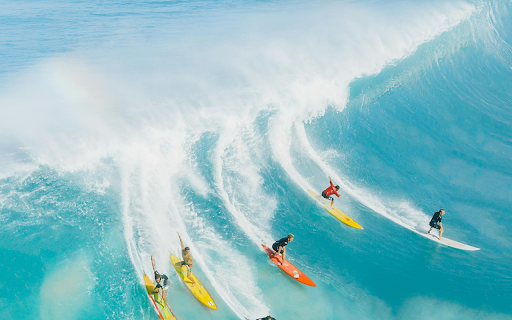 People Surfing on Sea Waves  from Chrome web store to be run with OffiDocs Chromium online
