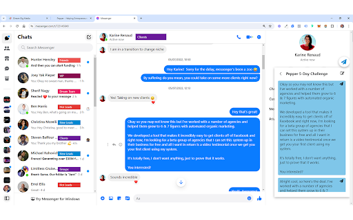 Pepper  from Chrome web store to be run with OffiDocs Chromium online