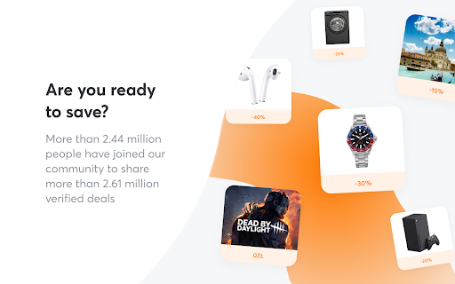 Pepper | Shopping with Savings  from Chrome web store to be run with OffiDocs Chromium online