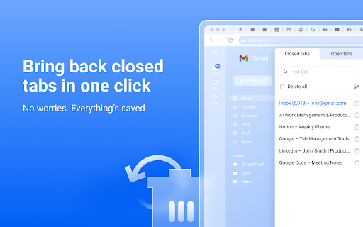 PerfecTab Tab Organizer  from Chrome web store to be run with OffiDocs Chromium online