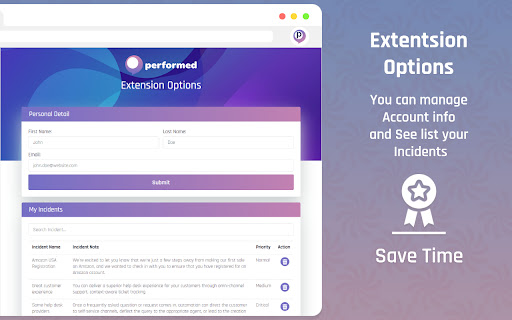 PerformedApp!  from Chrome web store to be run with OffiDocs Chromium online