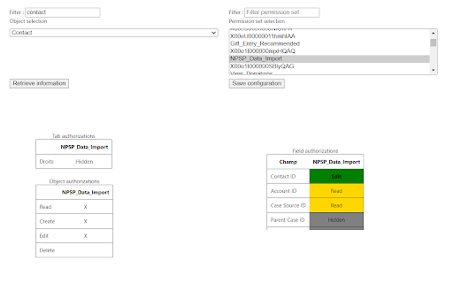 Permission set security manager  from Chrome web store to be run with OffiDocs Chromium online