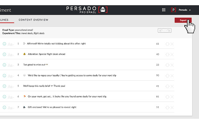 Persado Connect  from Chrome web store to be run with OffiDocs Chromium online