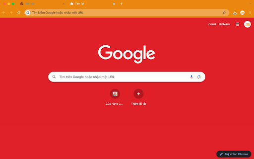 Persimmon red  from Chrome web store to be run with OffiDocs Chromium online