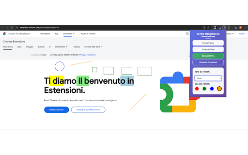 Personal Annotation  from Chrome web store to be run with OffiDocs Chromium online