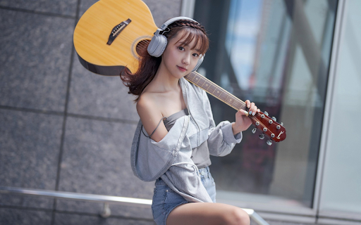 Personality girl  from Chrome web store to be run with OffiDocs Chromium online
