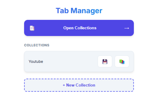 Personal Tab Manager  from Chrome web store to be run with OffiDocs Chromium online