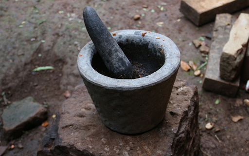Pestle and stone mortar  from Chrome web store to be run with OffiDocs Chromium online