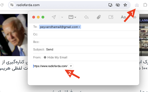 PeyvandHa  from Chrome web store to be run with OffiDocs Chromium online