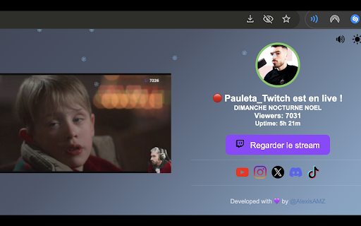 PFUT Twitch  YouTube Notifications  from Chrome web store to be run with OffiDocs Chromium online