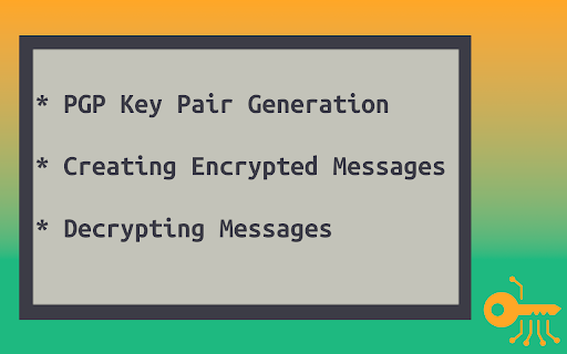 PGP Encryption Tool  from Chrome web store to be run with OffiDocs Chromium online