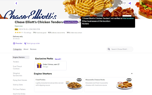 Phantom Food Finder  from Chrome web store to be run with OffiDocs Chromium online