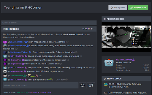 PHCorner Live Radio  from Chrome web store to be run with OffiDocs Chromium online