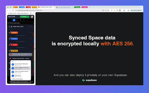 Phew AI Tab AI Auto Group  Vertical Tabs  from Chrome web store to be run with OffiDocs Chromium online