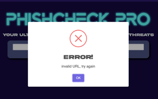 PhishCheck Pro  from Chrome web store to be run with OffiDocs Chromium online