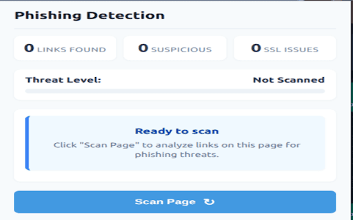 Phishing Detection Extension  from Chrome web store to be run with OffiDocs Chromium online