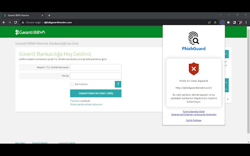PhishShield  from Chrome web store to be run with OffiDocs Chromium online