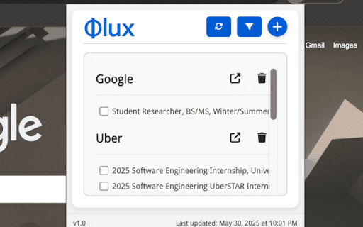 phlux  from Chrome web store to be run with OffiDocs Chromium online