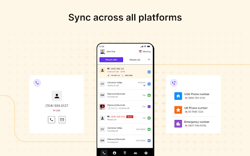 PhoneHQ Click to Call from Chrome web store to be run with OffiDocs Chromium online PhoneHQ Click to Call from Chrome web store to be run with OffiDocs Chromium online